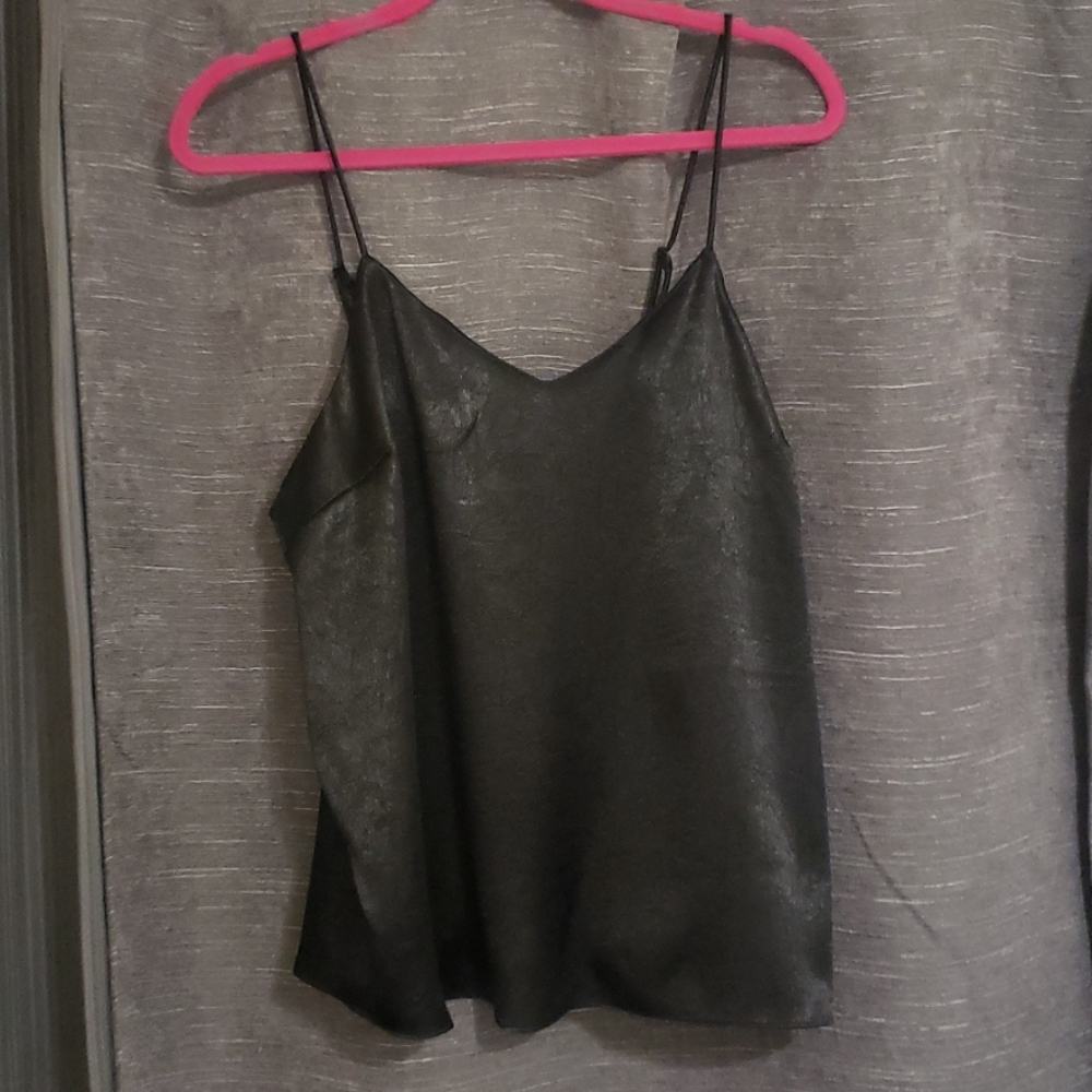 Satin tank top